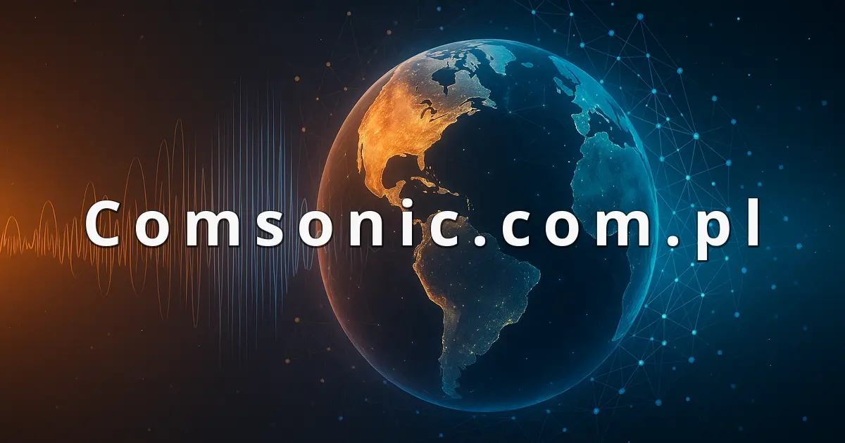 Comsonic.com.pl - domena na sprzedaż