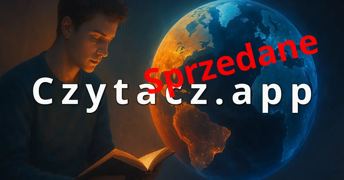 Czytacz.app - domena sprzedana