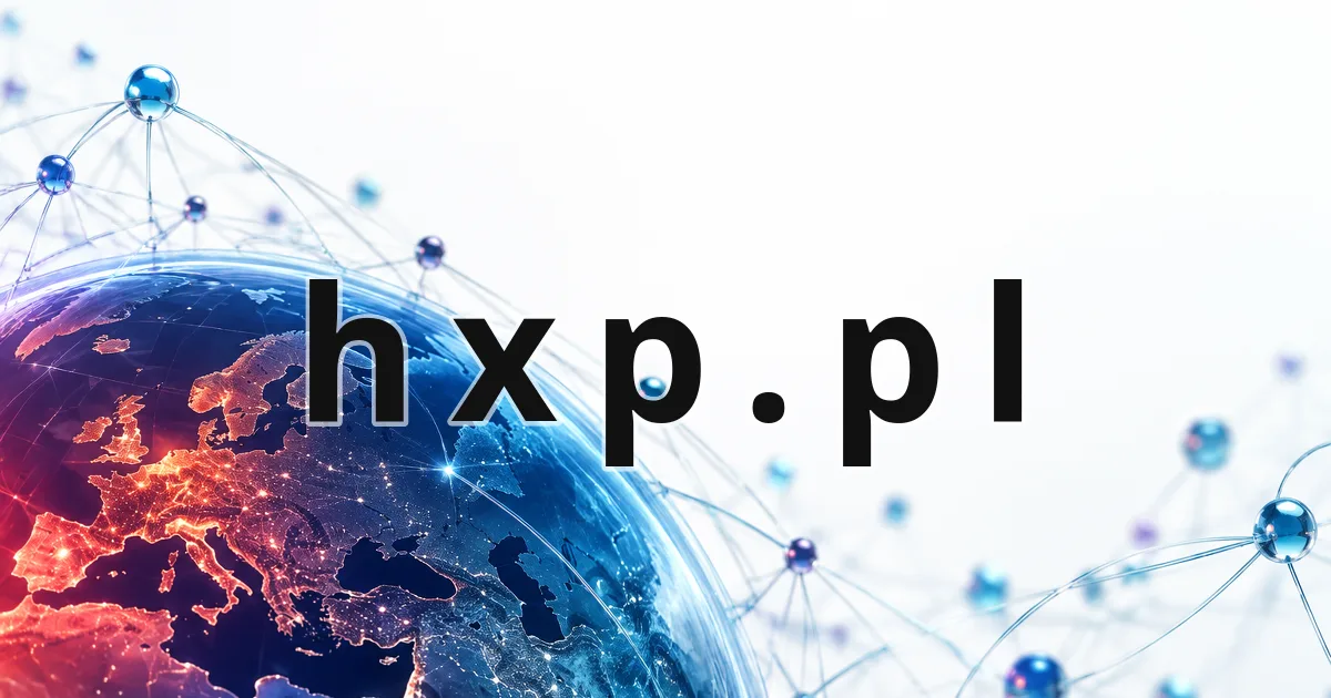 hxp.pl - dominio en venta