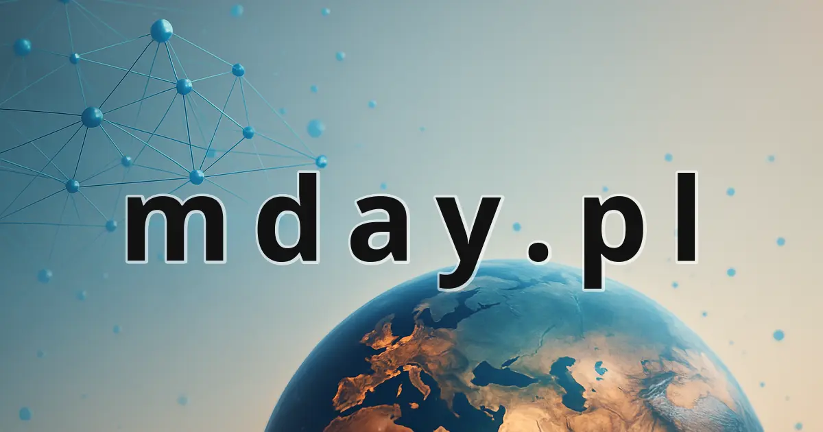 mday.pl - domena na sprzedaż