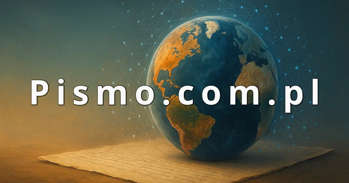 Pismo.com.pl - domena na sprzedaż