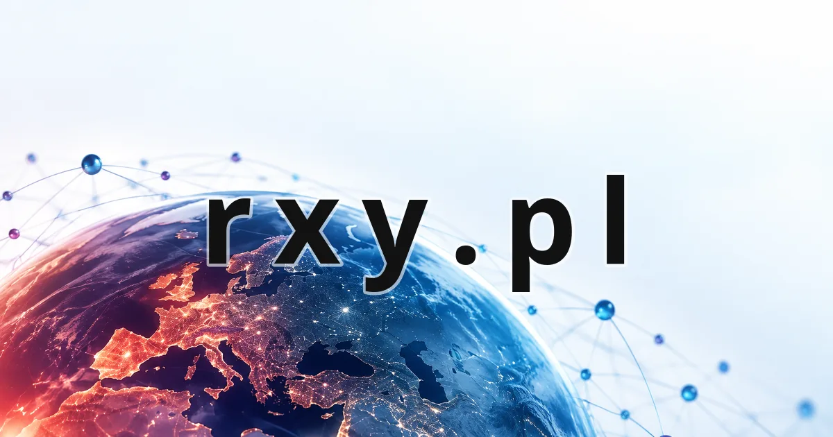 rxy.pl - domena na sprzedaż